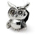 Sterling Silver Kids Owl Bead Charm hide-image