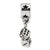 Kids Dice Charm Dangle Bead in Sterling Silver