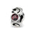 June Swarovski Elements Birthstone Charm Bead in Sterling Silver