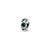 May Swarovski Elements Birthstone Charm Bead in Sterling Silver