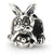 Sterling Silver Bunny with Basket Bead Charm hide-image