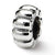 Sterling Silver Scalloped Spacer Bead Charm hide-image