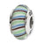 Sterling Silver Multi-color Hand-blown Glass Bead Charm hide-image