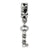 Key Charm Dangle Bead in Sterling Silver