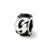 Letter G Message Charm Bead in Sterling Silver