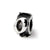 Number 0 Message Charm Bead in Sterling Silver