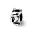 Number 5 Message Charm Bead in Sterling Silver