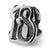 Sterling silver Sweet 18 Bead Charm hide-image