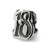 Sweet 18 Charm Bead in Sterling Silver