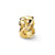 Scroll Bali Charm Bead in 14k Yellow Gold