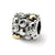 Dots Bali Charm Bead in Sterling Silver & Gold Plated
