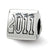 Sterling Silver Grad 2011 Trilogy Bead Charm hide-image