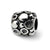 Dots Bali Charm Bead in Sterling Silver