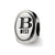 Best Friend Trilogy Oval Charm Bead in Sterling Silver