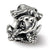 Sterling Silver Mermaid Bead Charm hide-image