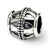 Sterling Silver Barrel Bead Charm hide-image