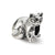 Siamese Charm Bead in Sterling Silver