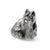 Miniature Schnauzer Charm Bead in Sterling Silver