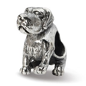 Sterling Silver German Shorthaired Pointer Bead Charm hide-image