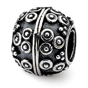 Sterling Silver Artisan Bead Charm hide-image