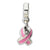 Sterling Silver Enameled Awareness Dangle Bead Charm hide-image