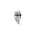 Ice Cream Cone Charm Bead in Sterling Silver