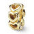 14k Yellow Gold Heart Bead Charm hide-image