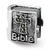 Sterling Silver Marcasite Cross Bible Bead Charm hide-image