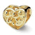 14k Yellow Gold Scroll Heart Bead Charm hide-image