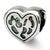 Sterling Silver Heart Bead Charm hide-image