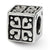 Sterling Silver Heart Cube Bead Charm hide-image