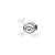 Antiqued University of Arkansas Collegiate Charm Bead in Sterling Silver