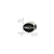 Antiqued University of Cincinnati Collegiate Charm Bead in Sterling Silver