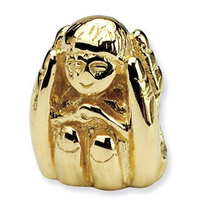 14k Yellow Gold Baby in Hands Bead Charm hide-image