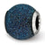 Sterling Silver Blue Laser Cut Bead Charm hide-image