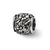 Floral Charm Bead in Sterling Silver