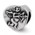 Sterling Silver Cupid Heart Bead Charm hide-image