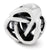 Bali Charm Bead in Sterling Silver