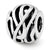 Sterling Silver Fancy Swirl Bali Bead Charm hide-image