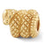 Gold Plated Snake Bead Charm hide-image