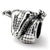 Sterling Silver Crocodile Bead Charm hide-image