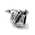 Crocodile Charm Bead in Sterling Silver