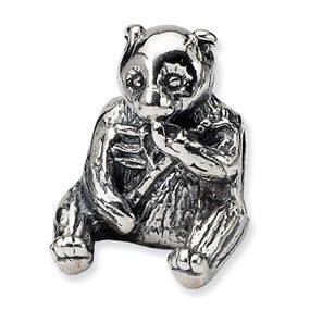 Sterling Silver Bear Bead Charm hide-image