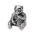 Bear Charm Bead in Sterling Silver