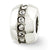 Swarovski Elements Charm Bead in Sterling Silver