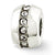 Sterling Silver Swarovski Elements Bead Charm hide-image