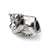 Cow Charm Bead in Sterling Silver