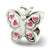 Kids Enameled Butterfly Charm Bead in Sterling Silver