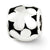 Sterling Silver Black Enameled Flowers Bead Charm hide-image