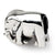 Sterling Silver Elephant Bead Charm hide-image